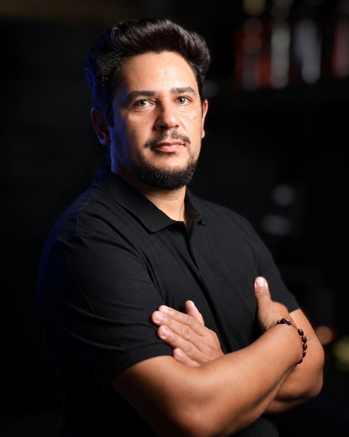 Rodrigo Munerati, barbeiro e visagista da MUNÊ Barbearia